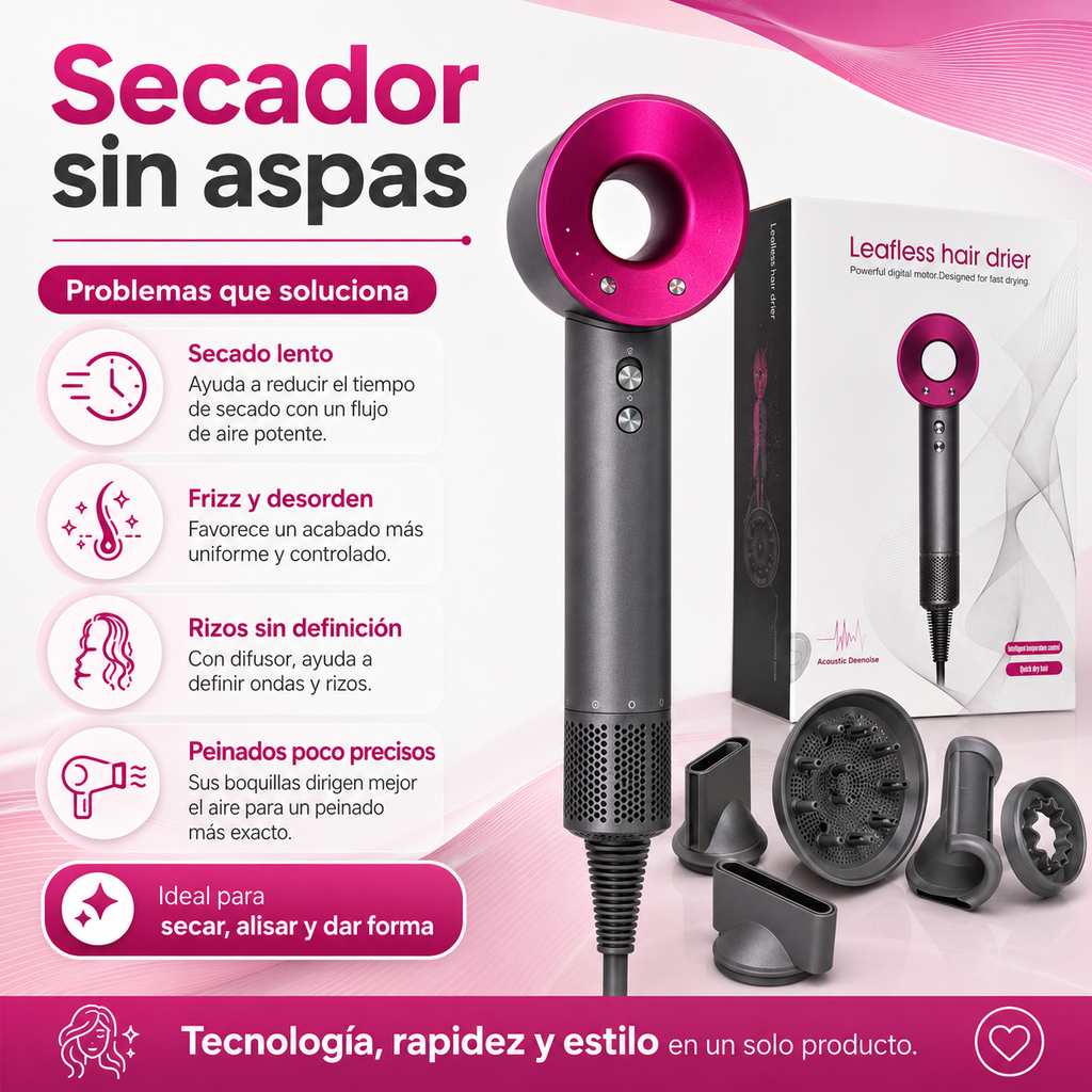 Secador De Pelo Iónico Profesional